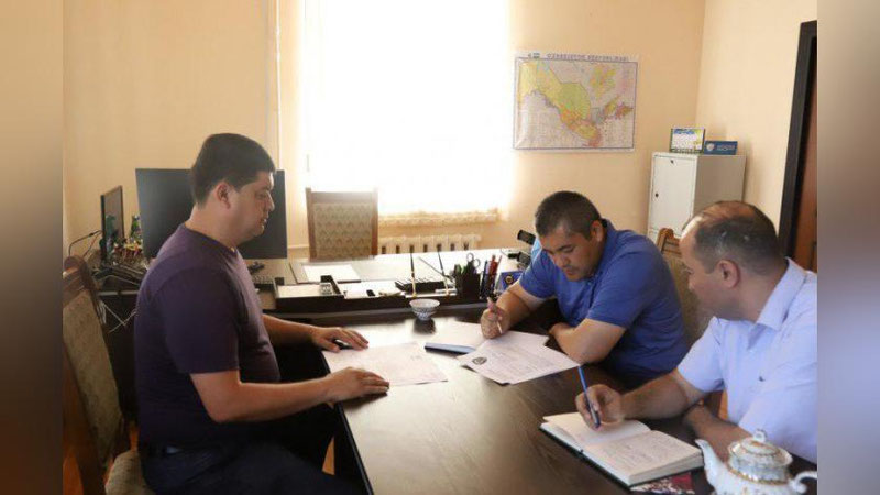 'MIB direktori o`rinbosari Jizzax viloyatida sayyor qabul o`tkazdi'ning rasmi