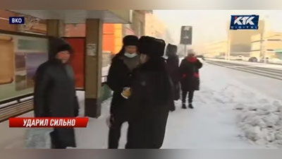 Изрображение 'Морозы ниже 40 градусов пришли в Казахстан (видео)'