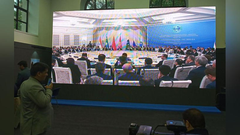 'Toshkentda ShHT hukumat rahbarlari yig`ilishi bo`lib o`tmoqda'ning rasmi