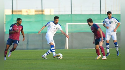 'O`zbekiston terma jamoasi o`rtoqlik uchrashuvida “Al Vahda”ni mag`lubiyatga uchratdi'ning rasmi