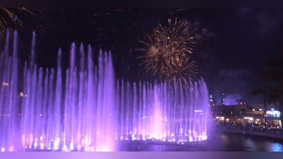 Изрображение 'Самый большой в мире фонтан открылся в Дубае (видео)'