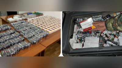 Изрображение 'Под сиденьем грузовика нашли лекарственные препараты на 493 млн сумов'