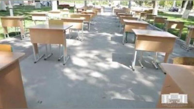 Изрображение 'Все о вступительных экзаменах в Ташкенте: репортаж столичного хокимията'