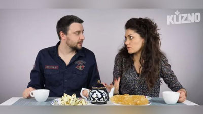 Изрображение 'Итальянцы попробовали узбекские блюда и сладости (видео)'