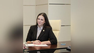 'Kseniya Gulyamova Xalqaro zamonaviy beshkurash ittifoqi Xotin-qizlar komissiyasi a`zosi etib tayinlandi'ning rasmi