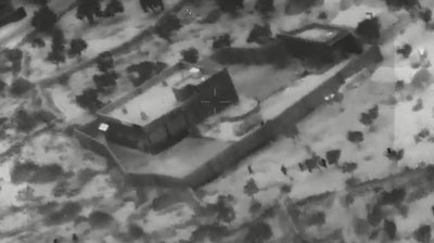 Изрображение 'Пентагон опубликовал видео ликвидации аль-Багдади'