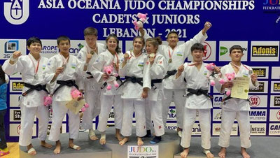 'Дзюдо: Спортчиларимиз Осиё чемпионатининг илк кунида 5та олтин медалга эга бўлди'ning rasmi