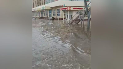 Изрображение 'В Казахстане начался сезон паводков: целые поселки уходят под воду (видео)'