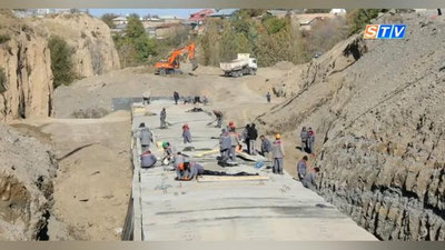 Изрображение 'Что поможет от затопления улиц Самарканда: видео'