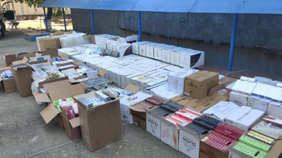 'Noqonuniy olib kelingan 1,5 mlrd. so`mlik  tamaki mahsulotlari aniqlandi'ning rasmi