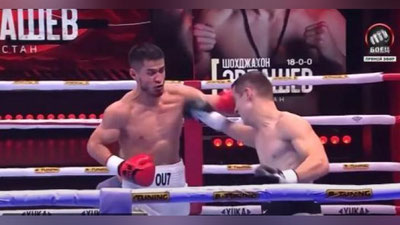 Изрображение 'Шохжахон Эргашев мощным ударом сломал ребро своему сопернику (видео)'