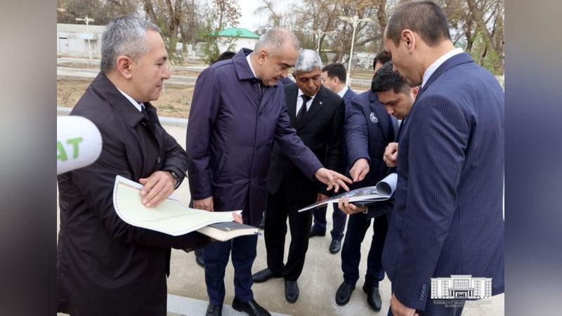 'Жаҳонгир Ортиқхўжаев Туркманистонда қуриладиган “Тошкент” боғининг дастлабки лойиҳаси билан танишди'ning rasmi