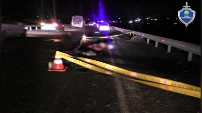 'Toshkent viloyatida piyodani urib, voqea joyidan qochib ketgan haydovchi qidirilmoqda'ning rasmi