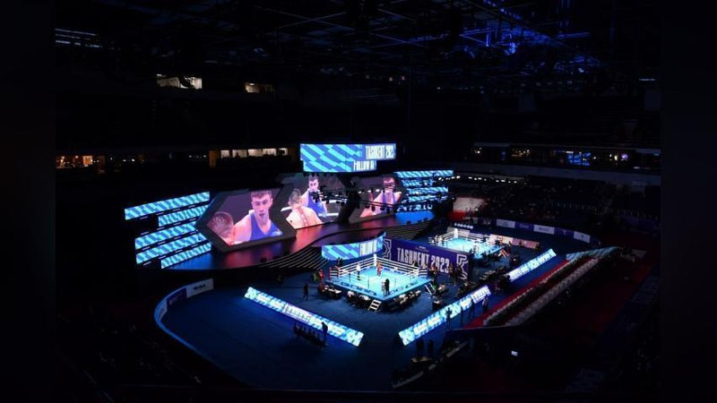 Изрображение 'В финал чемпионата мира пробились 7 узбекских боксеров: сегодня пройдут первые бои'