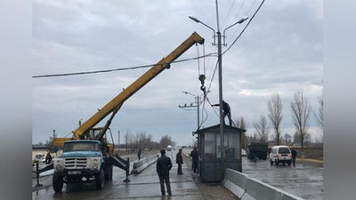 'SAMARQAND VILOYaTIDAGI 4 TA YO`L-PATRUL XIZMATI MASKANI OLIB TAShLANDI'ning rasmi