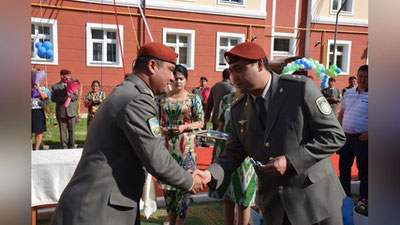 'Milliy gvardiya harbiy xizmatchilari yangi uylarga ega bo`ldi'ning rasmi