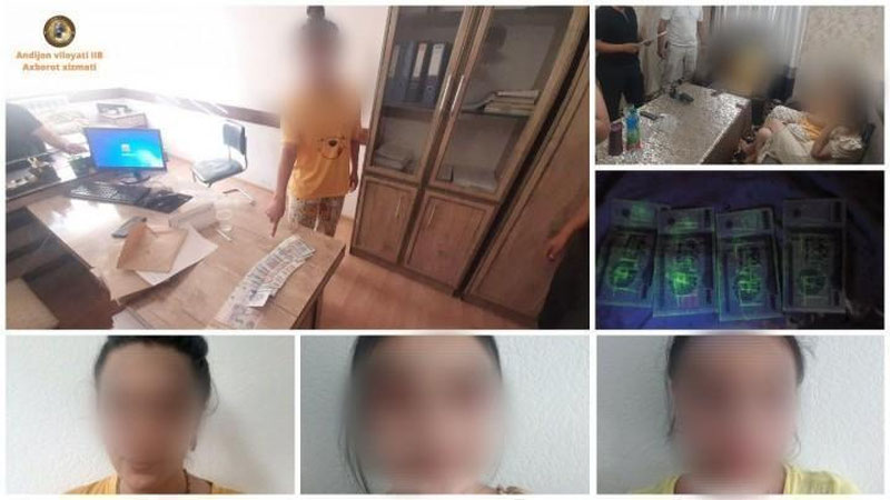 'Andijonda uyida qo`shmachilik bilan shug`ullanib kelgan ayol qo`lga olindi'ning rasmi
