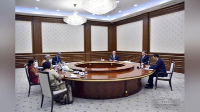 Изрображение 'ПРЕЗИДЕНТ ПРИНЯЛ ГЛАВУ МИД ИНДИИ'