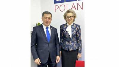 Изрображение 'Глава МИД Узбекистана провел встречу с председателем ПА ОБСЕ'