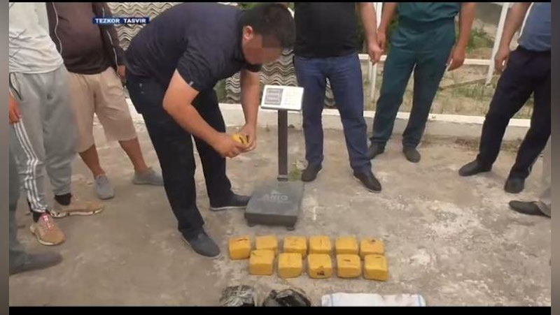'Ikki viloyatda 25,8 kg. “gashish” giyohvandlik vositasi musodara qilindi'ning rasmi