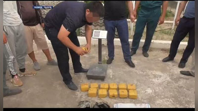 'Ikki viloyatda 25,8 kg. “gashish” giyohvandlik vositasi musodara qilindi'ning rasmi