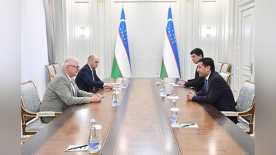 'Germaniyaning O`zbekistondagi elchisi missiyasini yakunladi'ning rasmi