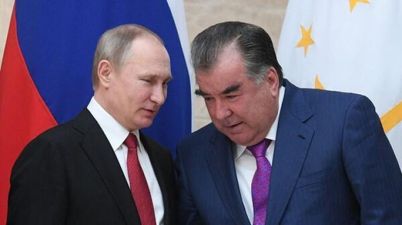 'Putin yangi haftada Tojikistonga boradi'ning rasmi