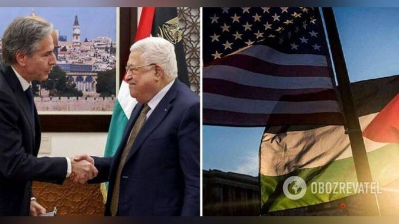 'Фаластин раҳбари Маҳмуд Аббос АҚШ Давлат котиби Блинкен билан учрашади'ning rasmi