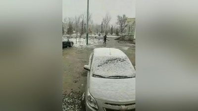 'Айни дамда Қорақалпоғистонда қор ёғмоқда (видео)'ning rasmi