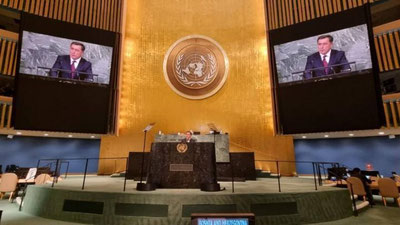 Изрображение 'Глава МИД Узбекистана Владимир Норов выступил на 77-й Сессии Генассамблеи ООН'