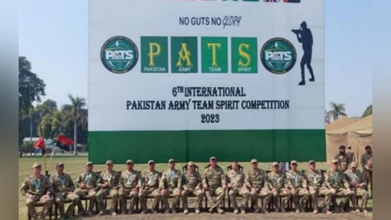 'O`zbekiston harbiylari Pokistonda o`tkazilgan xalqaro armiya o`yinlarida uchiinchi marta 1-o`rinni egalladi'ning rasmi
