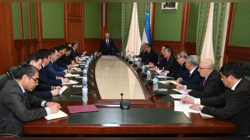 'Tashqi ishlar vazirligi hay`atining yangilangan tarkibi tasdiqlandi'ning rasmi