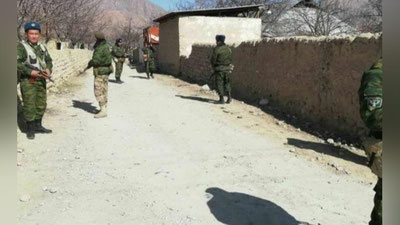 Изрображение 'На кыргызско-таджикской границе возобновились боестолкновения'