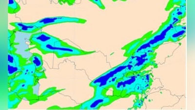 Изрображение 'Узгидромет предупредил о резком изменении погоды'