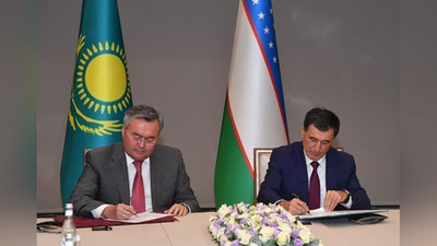 Изрображение 'Узбекистан и Казахстан широко отпразднует 30-летие дипломатических отношений'