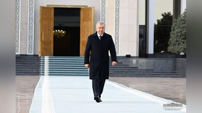 'Shavkat Mirziyoev Sankt-Peterburg shahriga jo`nab ketdi'ning rasmi