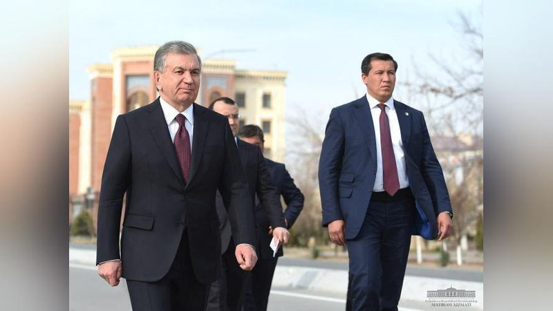 'Bugun Shavkat Mirziyoev Surxondaryoga boradi'ning rasmi