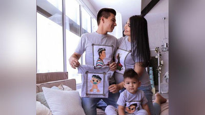 'Mashhurlarimizdan yana biri ikkinchi bor ona bo`ldi'ning rasmi