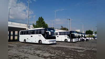 'Transport vazirligi shaharlararo avtobus qatnovlarini tashkil etish uchun tender o`tkazadi'ning rasmi