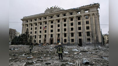 'Ukraina Prezidenti Vatanidagi urush oqibatlari aks etgan suratlarni namoyish qildi (foto)'ning rasmi