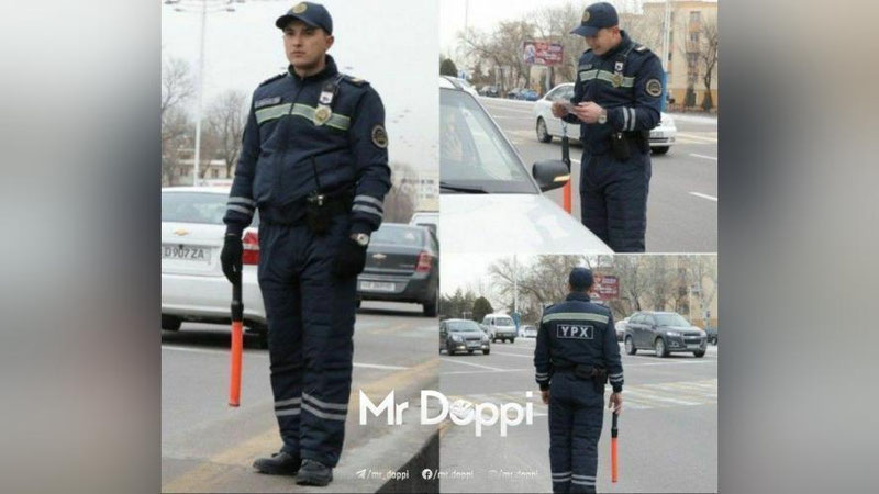 'Toshkentda YPX xodimlari yangi formasining ikkinchi variantini sinovdan o`tkazish boshlandi'ning rasmi
