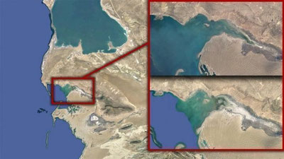 '"Худди Орол каби қуриб бормоқда". Каспий денгизида Туркманбоши кўрфазининг бир қисми қуриб, денгиз қирғоқдан 12 км узоқликда чекинди'ning rasmi