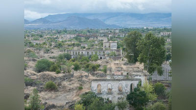 'O`zbekiston Qorabog`da maktab quradi'ning rasmi