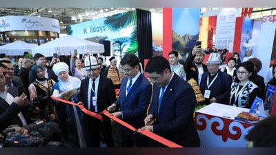 Изрображение 'В Узэкспоцентре стартовала 28-я Ташкентская международная туристическая ярмарка'