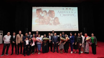 '"Abdulla Oripov" badiiy filmining maxsus namoyishi o`tkazildi'ning rasmi
