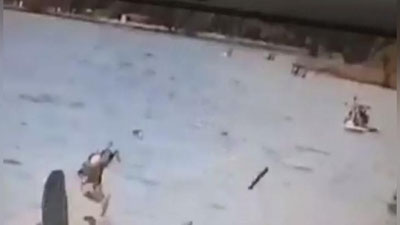 Изрображение 'ЧП на Чарваке: в бензобаке гидроцикла произошла вспышка (видео)'