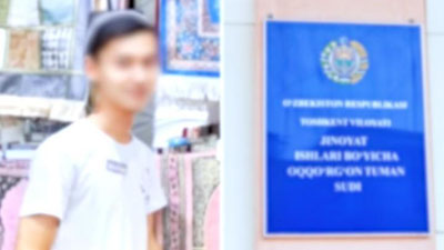 '“Shaxid bo`lib ketsak rozi bo`lingiz...” Nashida uchun 3 yilga qamalgani norozilik keltirib chiqarayotgan talaba yigit ishi bo`yicha batafsil ma`lumot berildi'ning rasmi