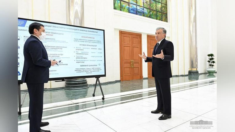 Изрображение 'Почему ташкентцы недовольны общественным транспортом: презентация главе государства'