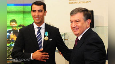 'Ravshan Ermatov O`zbekiston futboliga rahbarlik qiladi'ning rasmi