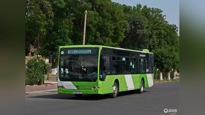 Изрображение 'Ряд автобусов в Ташкенте изменили схему движения'